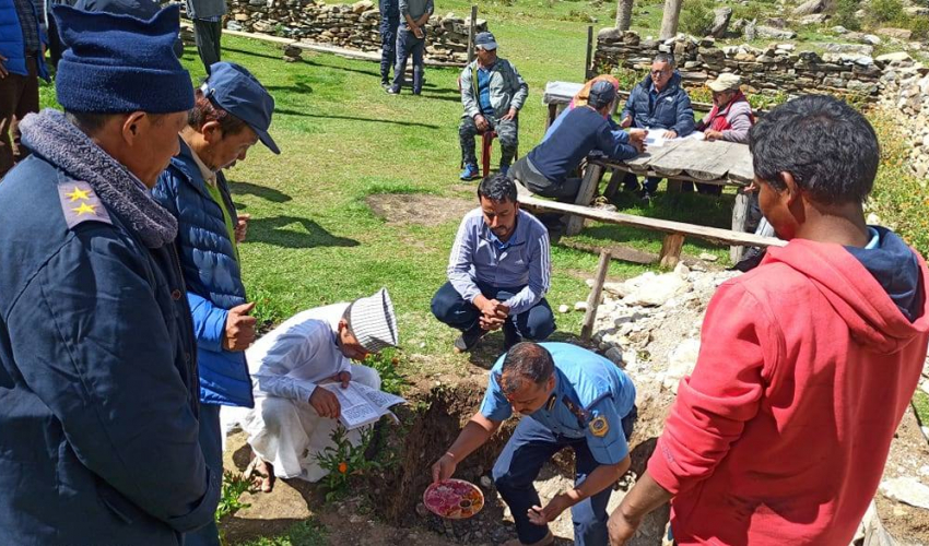 त्रिदेशीय सीमा नजिकैको व्यासको नीतिकुण्डमा प्रहरी बसेको ५१ वर्षपछि नयाँ भवन निर्माण सुरु